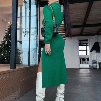 Sophisticated Chic Stylish Versatile Comfy Cozy Fashionable Trendy Midi Elegant Dress