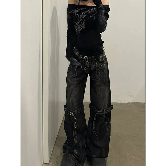 High Waist Halloween Hip Hop Pants