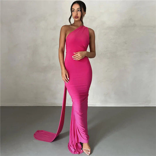 Halter Sexy Wrap Summer Club Maxi Party Backless Evening Dresses Dress