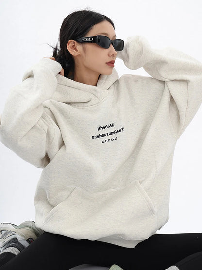 Loose Oversized Long Sleeve Fashion Comfortable Hoodie