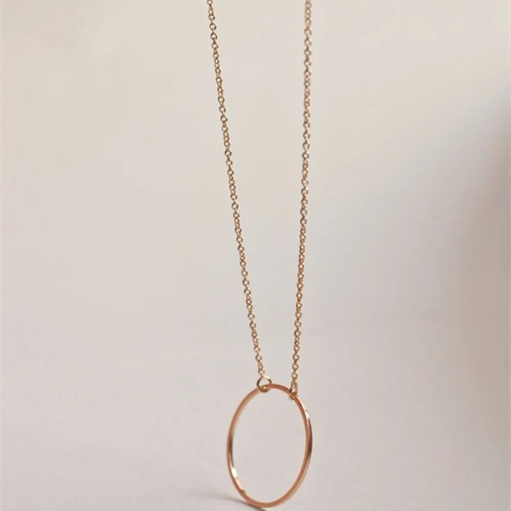 New Fashion Steampunk Cheap Round Minimalist Women Necklake