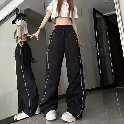 Women Baggy Parachute Streetwear Harajuku Casual Jogger Pants