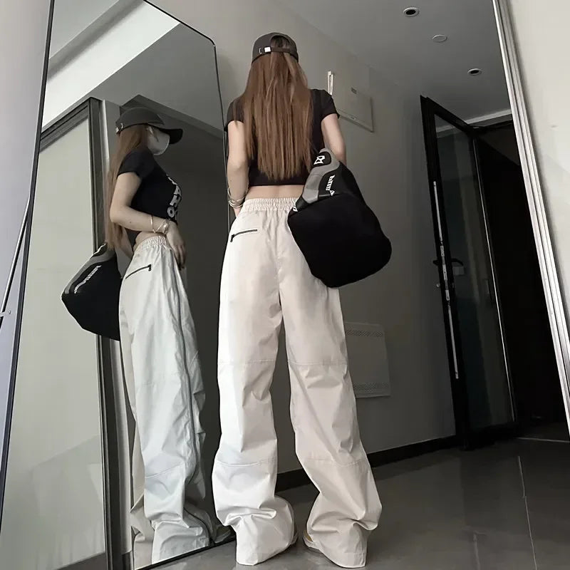 Women Baggy Parachute Streetwear Harajuku Casual Jogger Pants