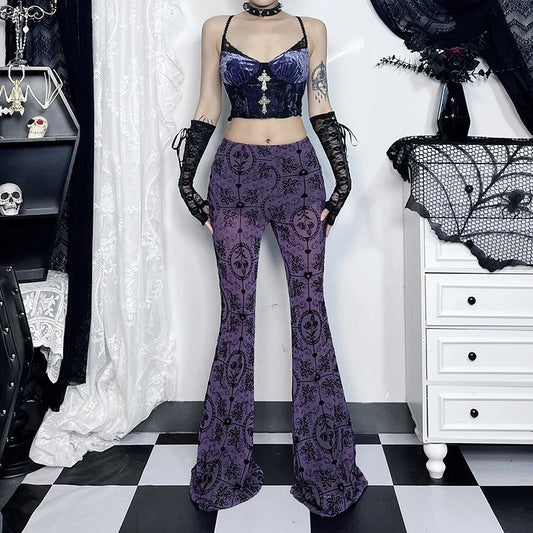 Trendy Long Halloween Pants