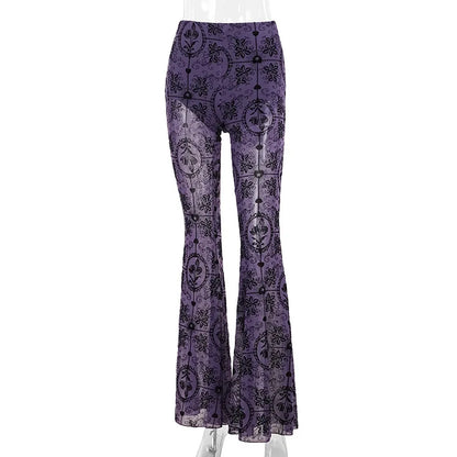 Trendy Long Halloween Pants