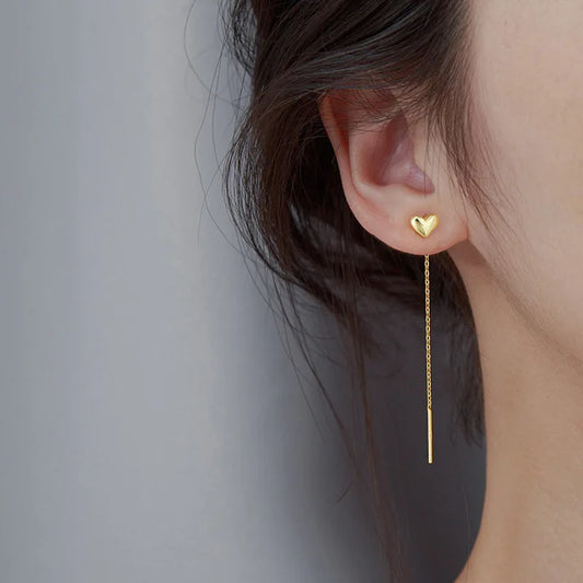 Trend Long Thread Chain Star Pendants Drop Ear Jewelry Earring