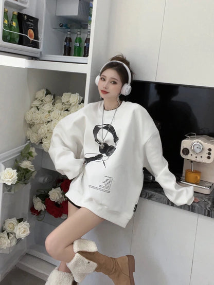 Fashionable Trendy Loose Casual Comfortable Hoodie