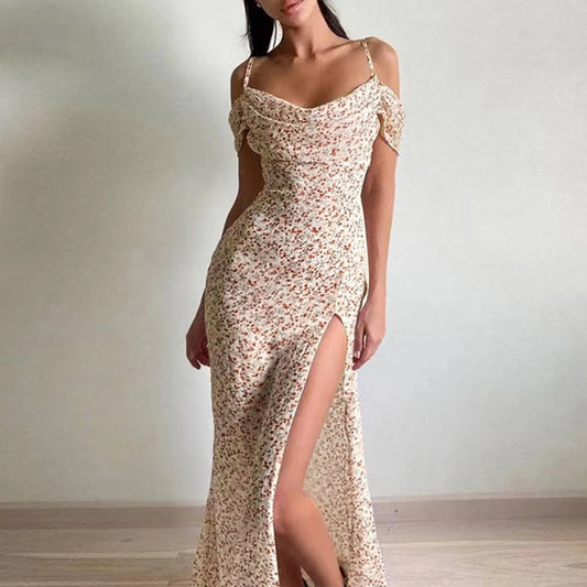 Stylish Sultry Elegant Charming Seductive Graceful Alluring Fashionable Exquisite Flattering Midi Sensual Dress